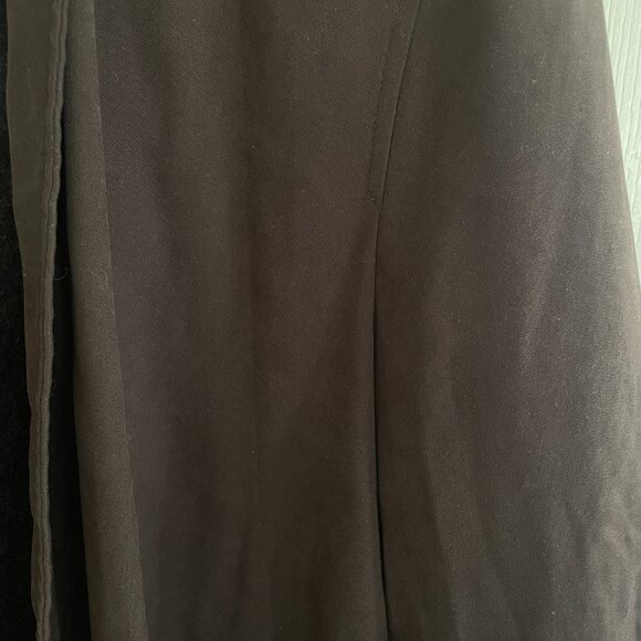 Jones New York Womens Cape Jacket Medium Green/Gray Spring Coat Removable Lining - Picture 3 of 6